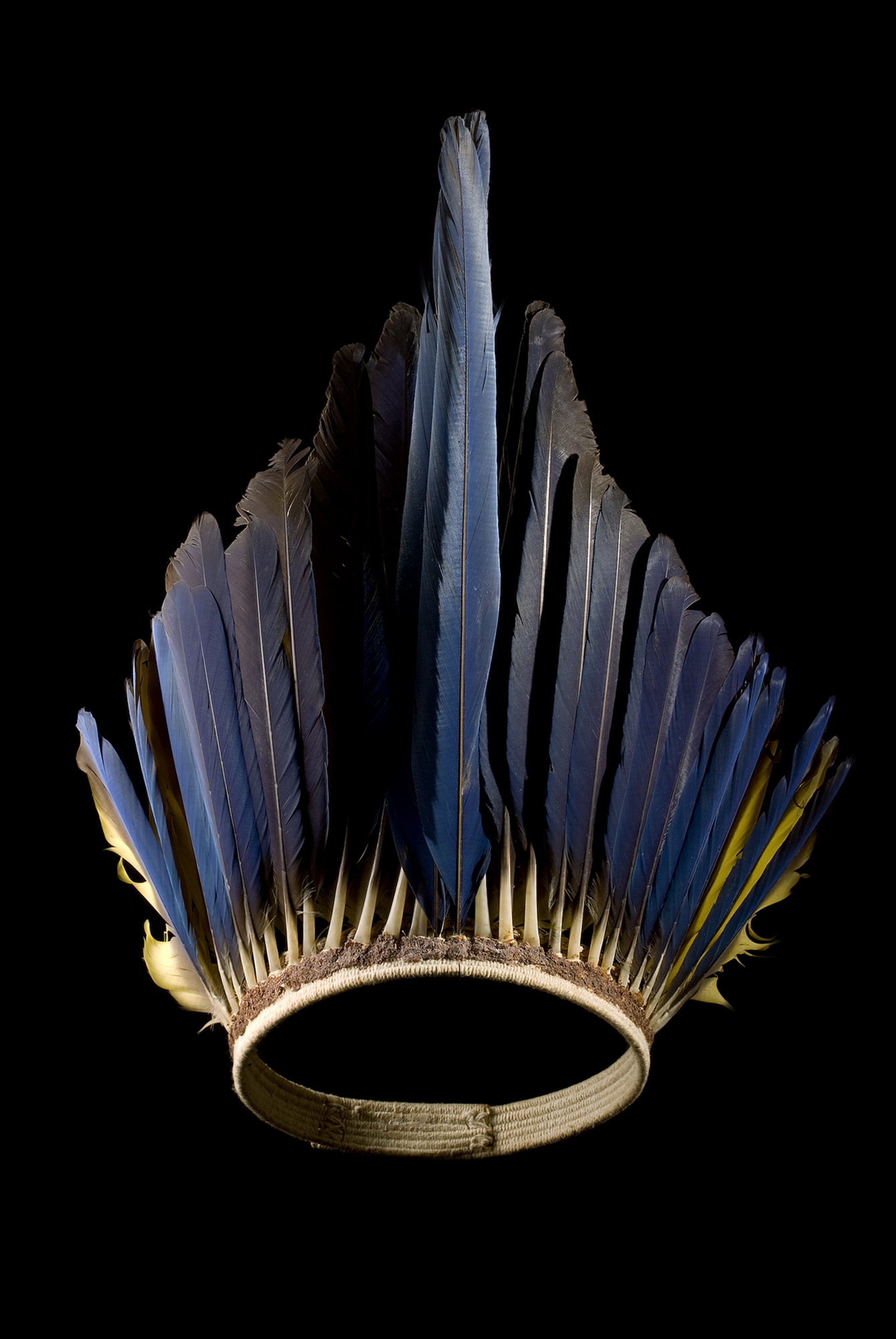 Coroa vertical emplumada Xavante (provavelmente)