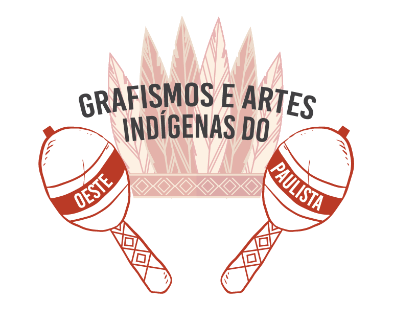 Logo Grafismo e Artes indígenas do oeste paulista